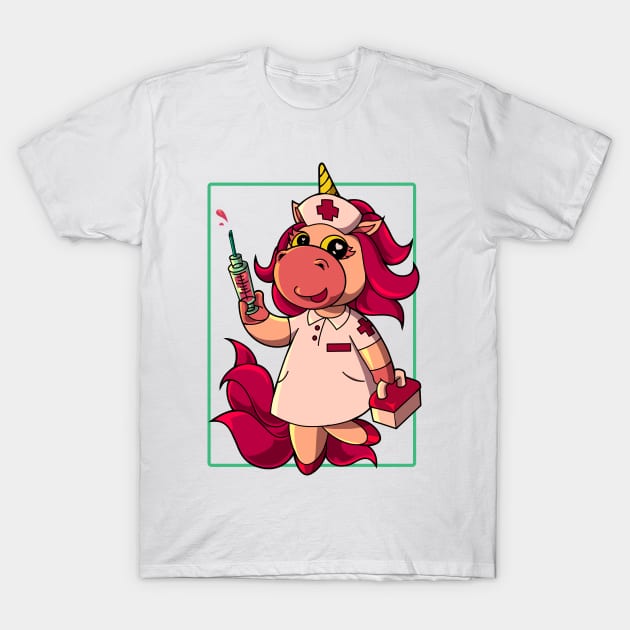 Unicorn nurse shirt store